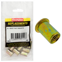Champion - RIVET NUT INSERTS-STEEL-M10 x 1.50mm | C505-5