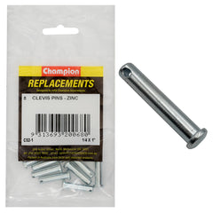 Champion - Clevis Pins - 1/4" x 1" - Zinc Plated | C52-1
