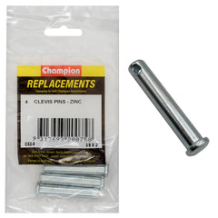Champion - Clevis Pins - 3/8" x 2" - Zinc Plated | C52-8