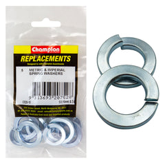 Champion - WASHERS-SPRING-FLAT SECTION-⅝" & 3/4"-ZINC PLATED | C520-10