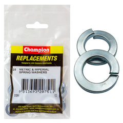 Champion - WASHERS-SPRING-FLAT SECTION-1/2"-ZINC PLATED | C520-9