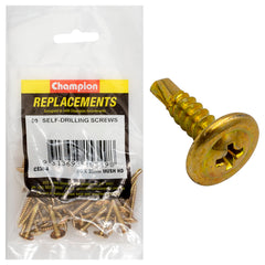 Champion - Self Drilling Screws - Mushroom Head - 4.2 - 18 x 25mm | C530-4