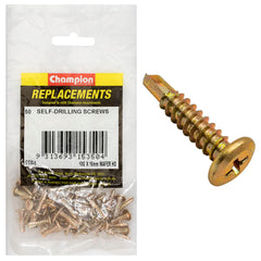 Champion - Self-Drilling Screws - Wafer Head - 4.8 - 16 x 16mm | C530-5