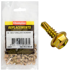 Champion - Self Drilling Screws - Hex Head - 4.8 - 16 x 16mm | C530-8