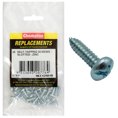 Champion - SELF TAPP SCREWS-PAN-COMBO-4.8 x 13mm-ZINC PLATED | C550-11