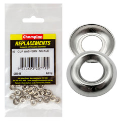 Champion - WASHERS-CUP-STEEL-3.5mm-NICKEL PLATED | C550-14
