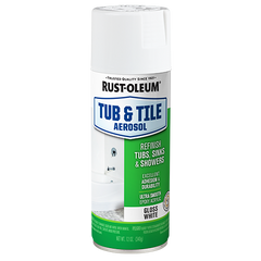 Rust-Oleum - Tub And Tile Gloss White - Aerosol 340g