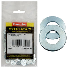 Champion - WASHERS-FLAT-HEAVY DUTY-M5 x 13 x 1.2mm-ZINC PLATED | C600-1