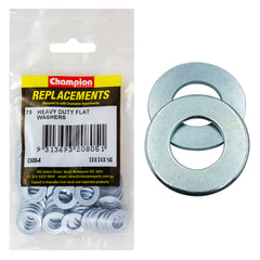 Champion - WASHERS-FLAT-HEAVY DUTY-M10 x 19 x 2mm-ZINC PLATED | C600-4