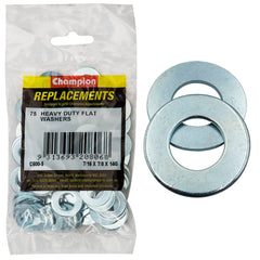 Champion - WASHERS-FLAT-HEAVY DUTY-M11 x 22 x 2mm-ZINC PLATED | C600-5