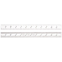 Starrett - Steel Rule 12in 4R Grad | C604R-12