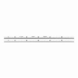 Starrett - Steel Rule 12in No.10 Grad Narrow | C610N-12
