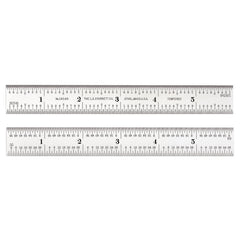 Starrett - Steel Rule 6in 16R Grad | C616R-6