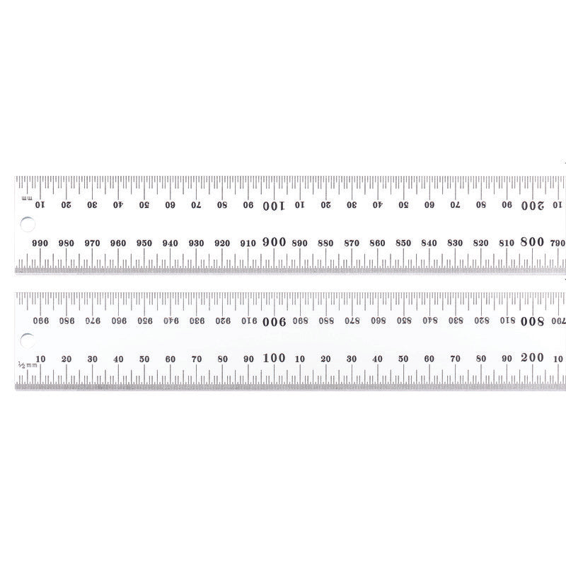 Starrett - Steel Rule 1000mm No. 35 Grad | C635-1000