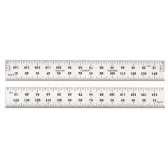 Starrett - Steel Rule 150mm No. 35 Grad End Graduations | C635E-150