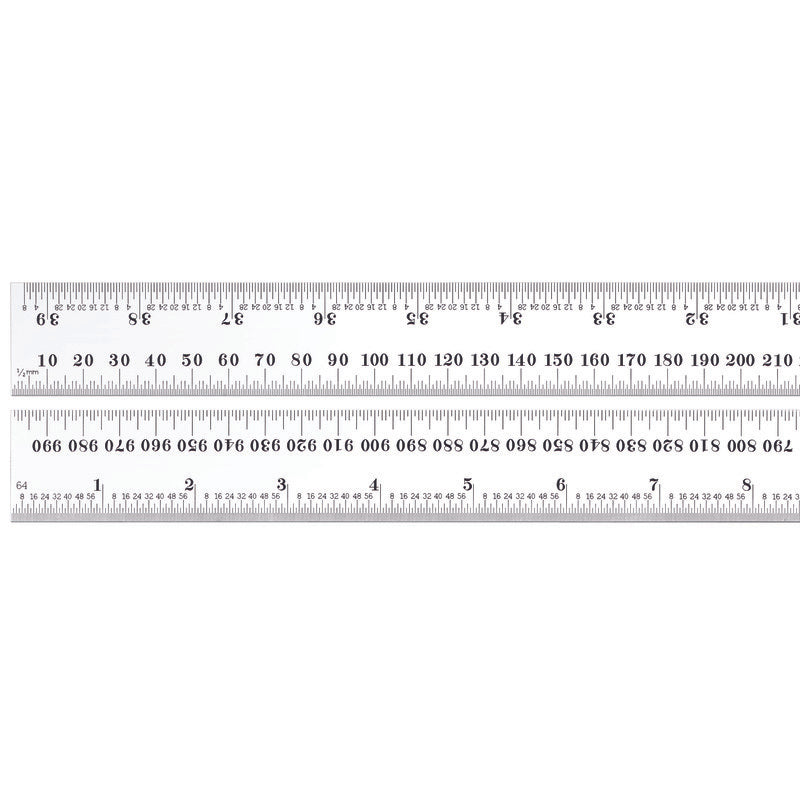 Starrett - Steel Rule 1000mm (39 1/4in) No. 36 Grad | C636-1000