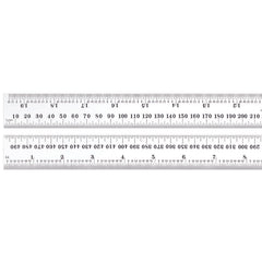 Starrett - Steel Rule 500mm (19 1/2in) No. 36 Grad | C636-500