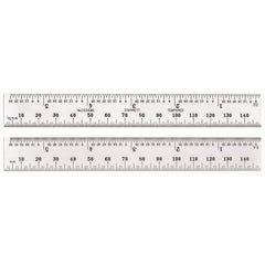 Starrett - Steel Rule 150mm (5 3/4in)  No. 36 Grad | C636ME-150