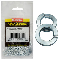 Champion - WASHERS-SPRING-FLAT SECTION-10mm-ZINC PLATED | C648-11