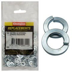 Champion - WASHERS-SPRING-FLAT SECTION-1/4"-ZINC PLATED | C648-2