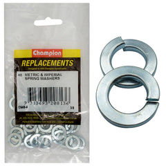 Champion - WASHERS-SPRING-FLAT SECTION-3/8"-ZINC PLATED | C648-4