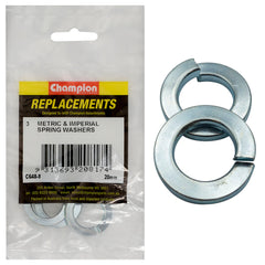 Champion - WASHERS-SPRING-FLAT SECTION-20mm-ZINC PLATED | C648-8