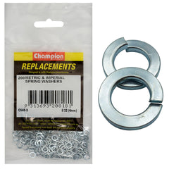 Champion - WASHERS-SPRING-FLAT SECTION-5/32"-ZINC PLATED | C648-9