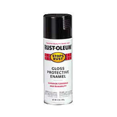 Rust-Oleum - Stops Rust Gloss Black - Spray 340g