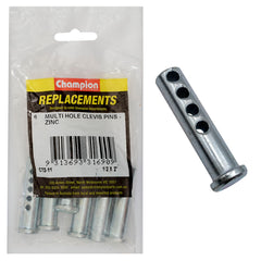 Champion - Clevis Pins - Multi Hole - 1/2" x 2" - Zinc Plated | C72-11