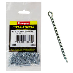 Champion - Split Pins - 2.0 x 22mm - Zinc Plated | C800-3