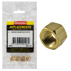 Champion - Manifold Nuts - Brass - M8 x 1.25mm | C95-10