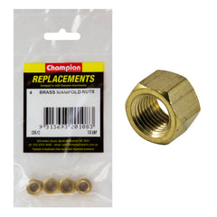 Champion - Brass Manifold Nuts - 3/8" UNF | C95-12
