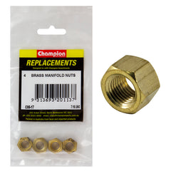 Champion - Manifold Nuts - Brass - 7/16" UNC | C95-17