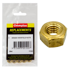 Champion - Manifold Nuts - Brass - 5/16" UNC | C95-4