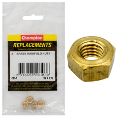 Champion - Manifold Nuts-Brass-M6 x 0.75mm | C95-7