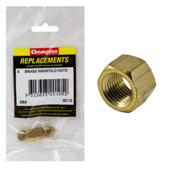 Champion - Manifold Nuts - Brass - M8 x 1.00mm | C95-9