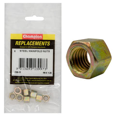 Champion - Hex Steel Manifold Nuts - M8 x 1.25mm | C96-12