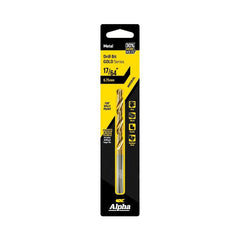 ALPHA 17/64in (6.75mm) Jobber Drill Bit Carded - Gold Series 17/64in