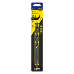 12.5mm Jobber Drill Bit Carded - Black Series 12.5mm Jobber
