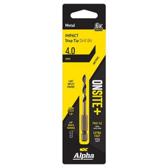 Alpha - ONSITE Plus Impact Step Tip Drill Bit - Various Sizes | C9STQRM030