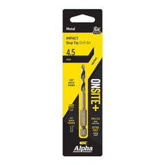 Alpha - ONSITE Plus Impact Step Tip Drill Bit - Various Sizes | C9STQRM030