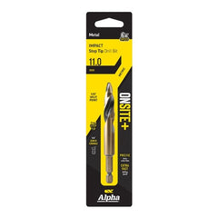 Alpha - ONSITE Plus Impact Step Tip Drill Bit - Various Sizes | C9STQRM030