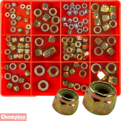 Champion - Unf/unc Nylon Self Locking Nut Assortment | CA126