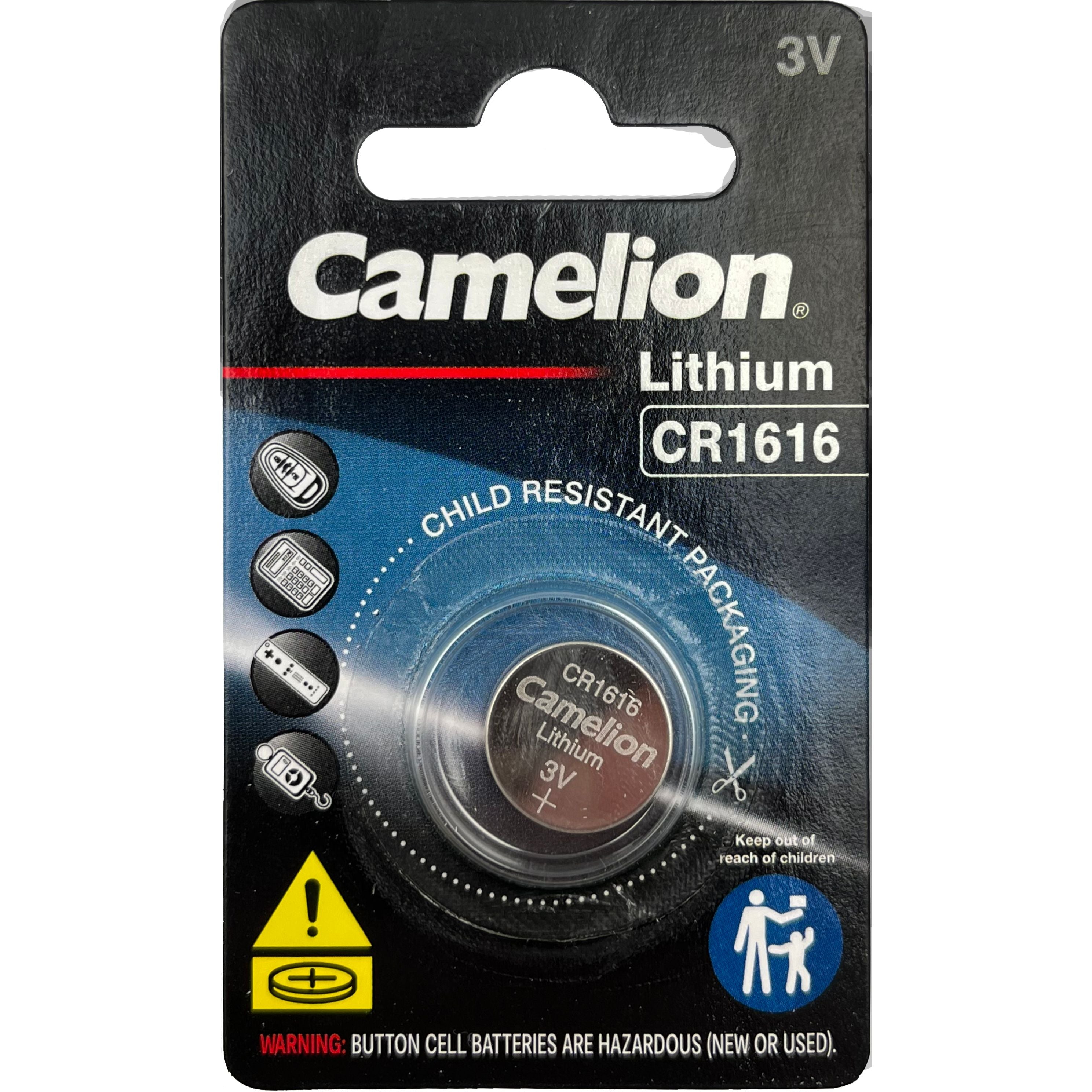 Power DC - Camelion Lithium 1616 Button Cell-CS | CA1616CS