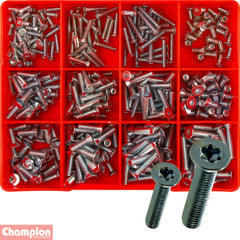 Champion - Metric Machine Screws Torx / Countersunk - Zinc Plated Assortment | CA1774