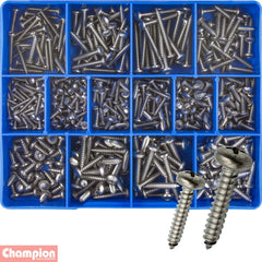 Champion - Self Tapping Screw Pan Head Stainless Steel Assortment | CA1810