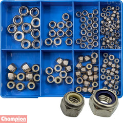 Champion - Self-Locking Nuts Metric/imp 316/a4 Assortment | CA1836
