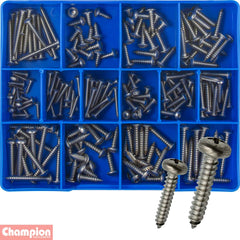 Champion - Self Tapping Screw Pan Tpx - 304/a2 Assortment | CA1882