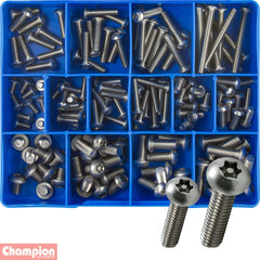 Champion - Metric Machine Screws Pan Torx - 304/a2 Assortment | CA1886