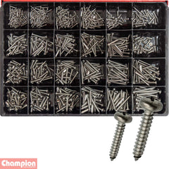 Champion - Metric Self Tapping Screw Pan Head Phillips Stainless Steel Master Kit | CA1895